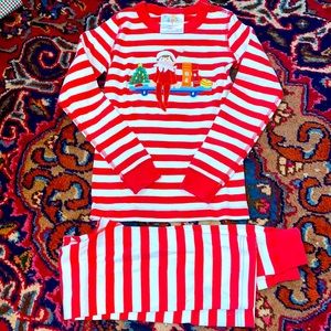 EUC ELF ON THE SHELF Pajamas Pajama Pant Set Sz 8